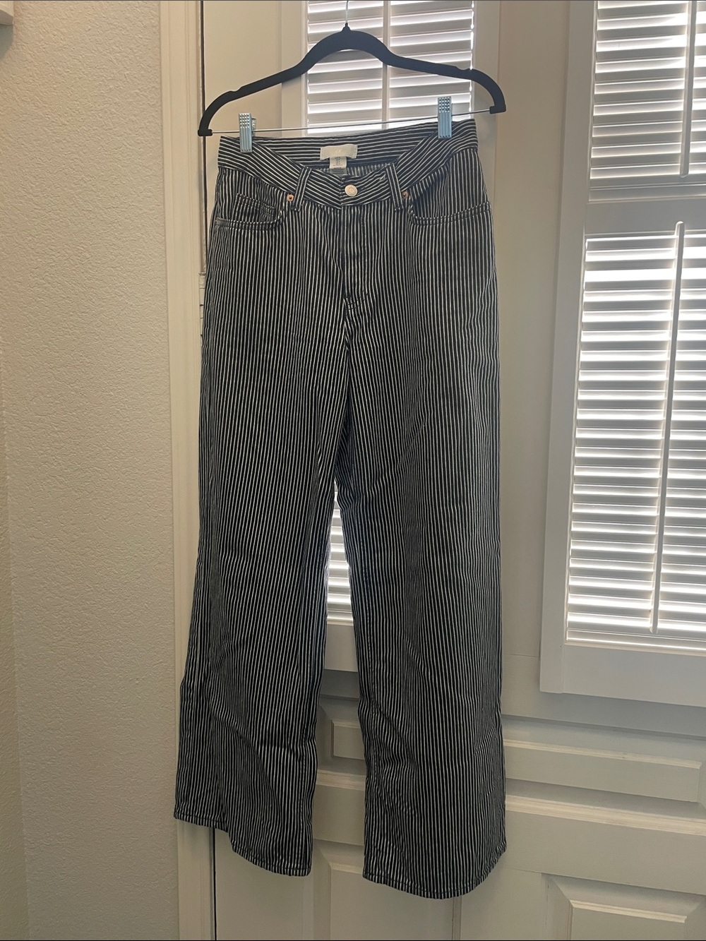 H&M Striped Jeans